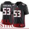 Black Home Phil Sobocinski Jersey Atlanta Falcons #53