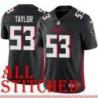 Black Home Tony Taylor Jersey Atlanta Falcons #53