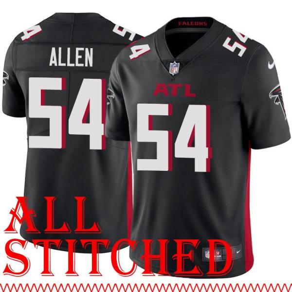 Black Home Grady Allen Jersey Atlanta Falcons #54