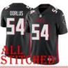 Black Home Brandon Dorlus Jersey Atlanta Falcons #54