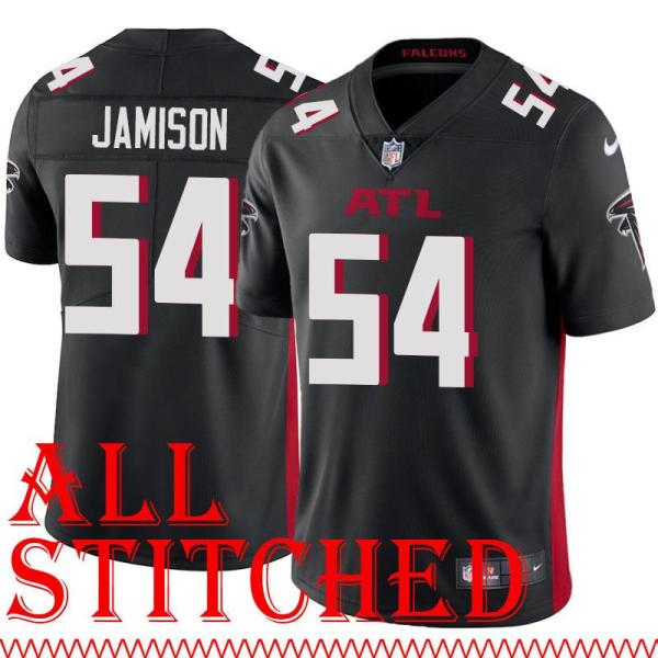 Black Home Brandon Jamison Jersey Atlanta Falcons #54