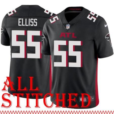 Black Home Kaden Elliss Jersey Atlanta Falcons #55