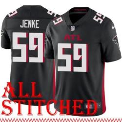 Black Home Noel Jenke Jersey Atlanta Falcons #59