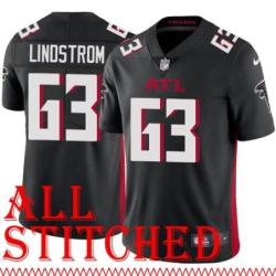 Black Home Chris Lindstrom Jersey Atlanta Falcons #63