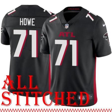 Black Home Glen Howe Jersey Atlanta Falcons #71