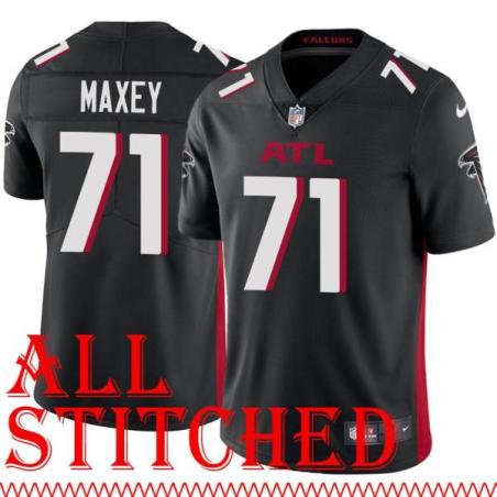 Black Home Curtis Maxey Jersey Atlanta Falcons #71