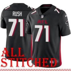 Black Home Anthony Rush Jersey Atlanta Falcons #71