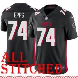 Black Home Tory Epps Jersey Atlanta Falcons #74