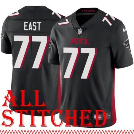Black Home Ron East Jersey Atlanta Falcons #77