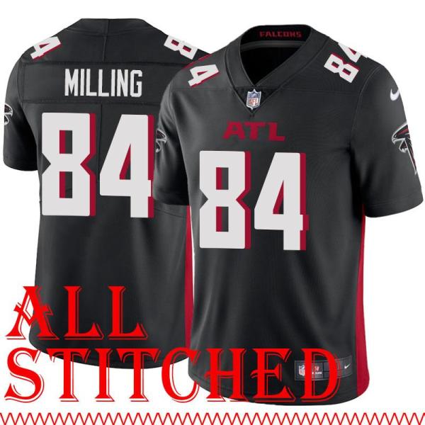 Black Home James Milling Jersey Atlanta Falcons #84