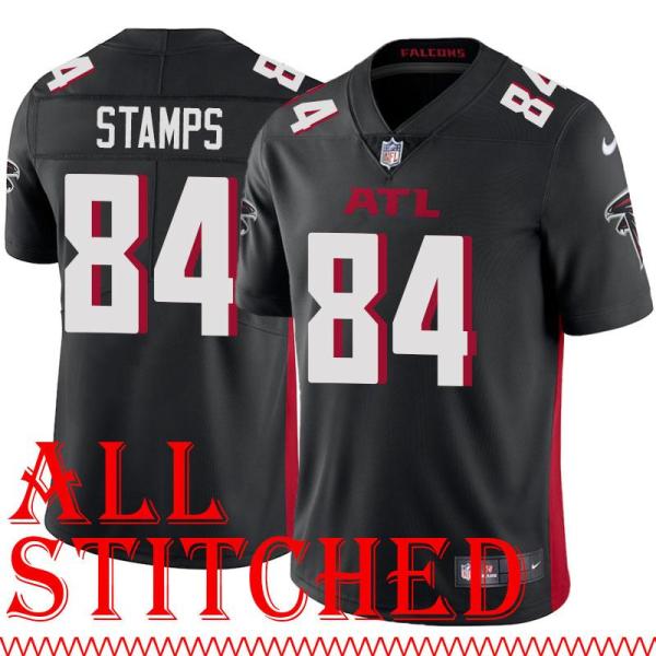 Black Home Sylvester Stamps Jersey Atlanta Falcons #84