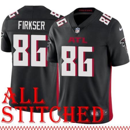 Black Home Anthony Firkser Jersey Atlanta Falcons #86
