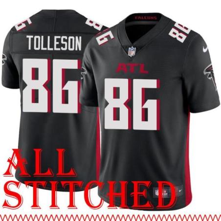 Black Home Tommy Tolleson Jersey Atlanta Falcons #86