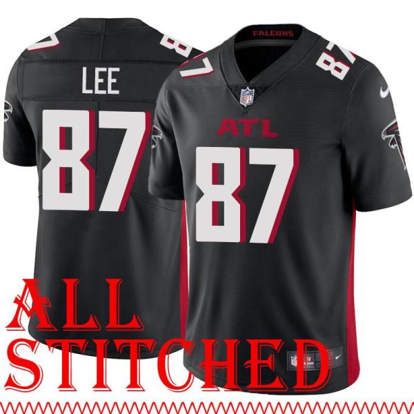 Black Home Danzell Lee Jersey Atlanta Falcons #87