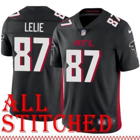 Black Home Ashley Lelie Jersey Atlanta Falcons #87
