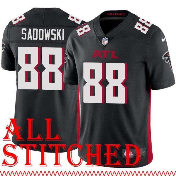 Black Home Troy Sadowski Jersey Atlanta Falcons #88