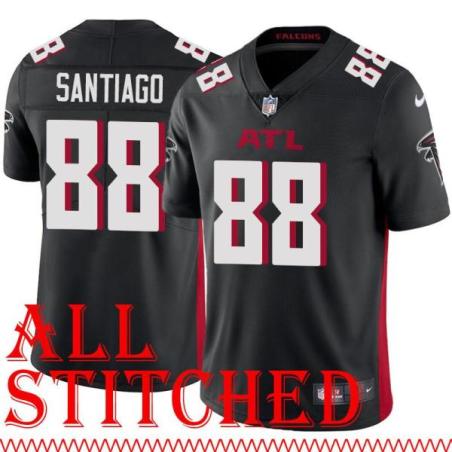 Black Home O.J. Santiago Jersey Atlanta Falcons #88