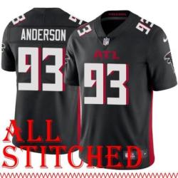 Black Home Tim Anderson Jersey Atlanta Falcons #93