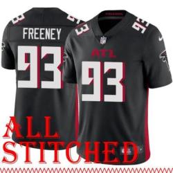 Black Home Dwight Freeney Jersey Atlanta Falcons #93