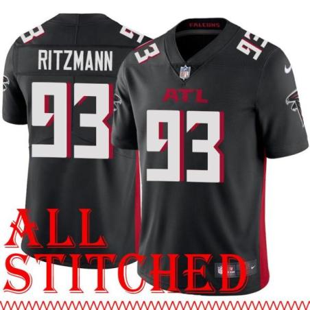 Black Home Constantin Ritzmann Jersey Atlanta Falcons #93
