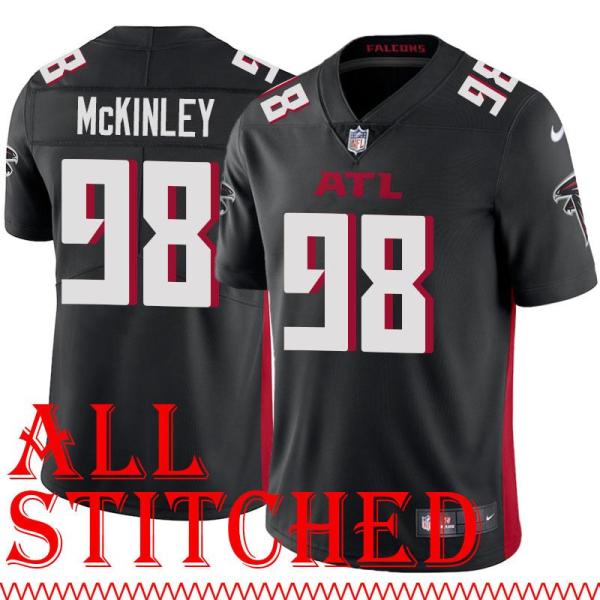 Black Home Takkarist McKinley Jersey Atlanta Falcons #98
