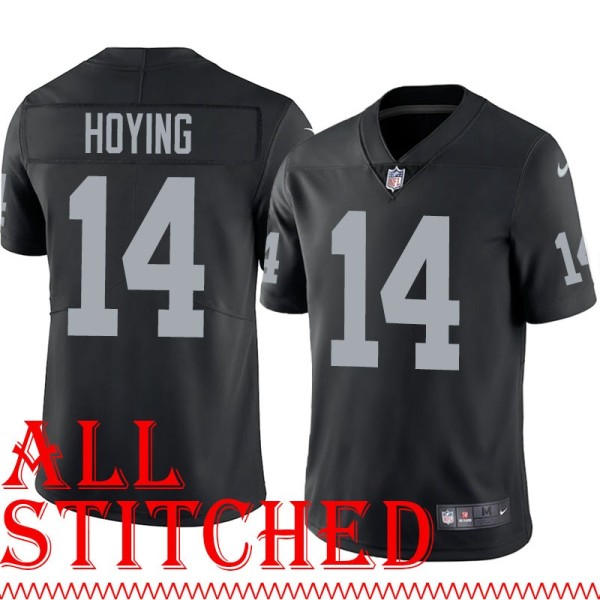 Black Home Bobby Hoying Jersey Oakland LV Raiders #14