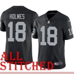 Black Home Andre Holmes Jersey Oakland LV Raiders #18