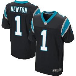 [NEW,Elite] Cam Newton Football Jersey -Carolina #1 NEW Football Jersey(Black)