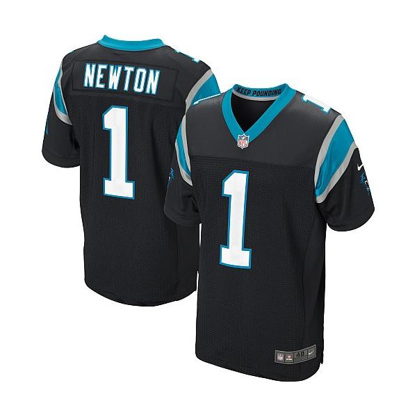 [NEW,Elite] Cam Newton Football Jersey -Carolina #1 NEW Football Jersey(Black)