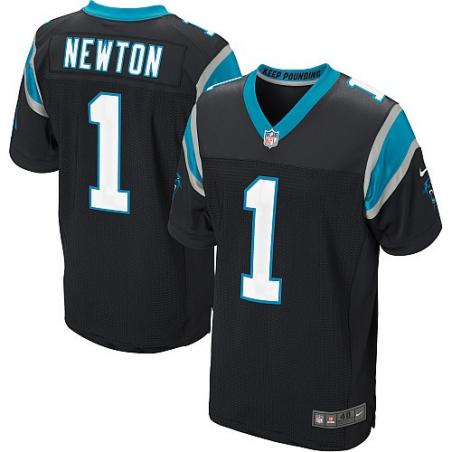 [NEW,Elite] Cam Newton Football Jersey -Carolina #1 NEW Football Jersey(Black)