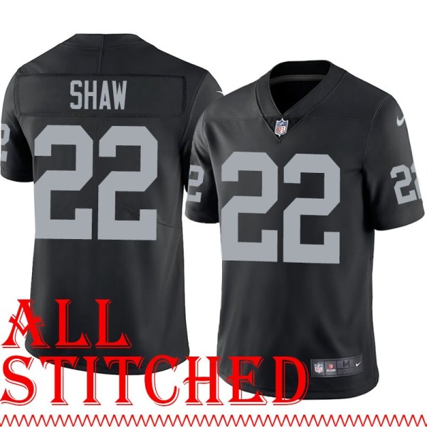 Black Home Terrance Shaw Jersey Oakland LV Raiders #22