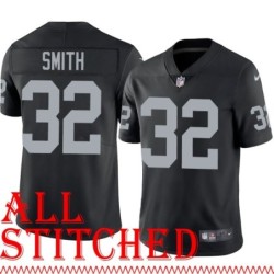 Black Home J.D. Smith Jersey Oakland LV Raiders #32