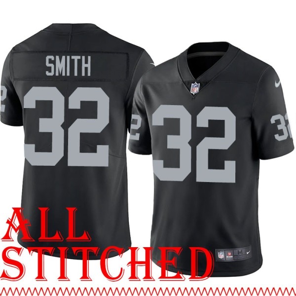 Black Home J.D. Smith Jersey Oakland LV Raiders #32