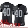 Black Home Louis Rankin Jersey Oakland LV Raiders #40