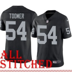 Black Home Korey Toomer Jersey Oakland LV Raiders #54