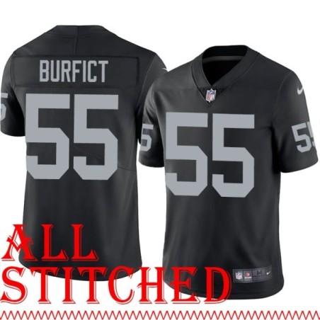 Black Home Vontaze Burfict Jersey Oakland LV Raiders #55