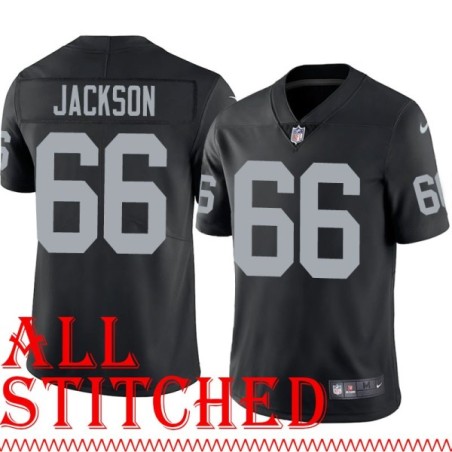 Black Home Gabe Jackson Jersey Oakland LV Raiders #66