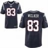 [NEW,Elite] Wes Welker Football Jersey -New England #83 NEW Football Jersey(Blue)