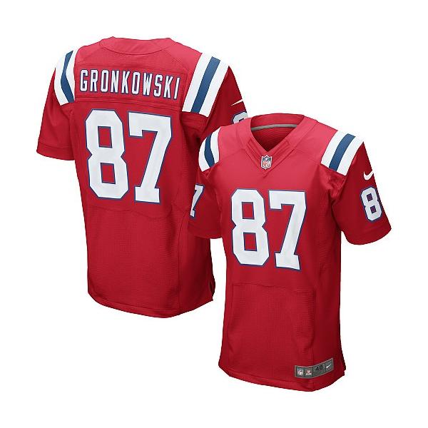 rob gronkowski jersey red
