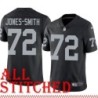 Black Home Jaryd Jones-Smith Jersey Oakland LV Raiders #72