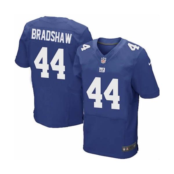 [NEW,Elite] Ahmad Bradshaw Football Jersey -NY-G #44 NEW Football Jersey(Blue)