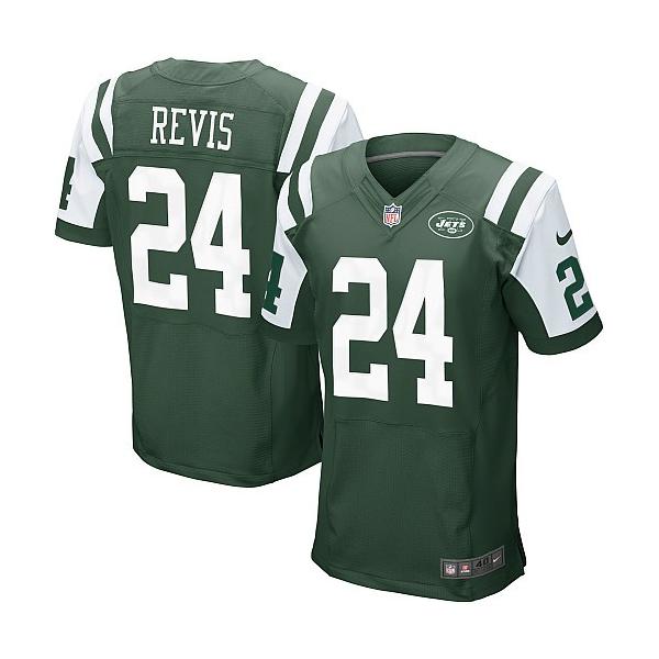 [NEW,Elite] Darrelle Revis Football Jersey -NY-J #24 NEW Football Jersey(Green)
