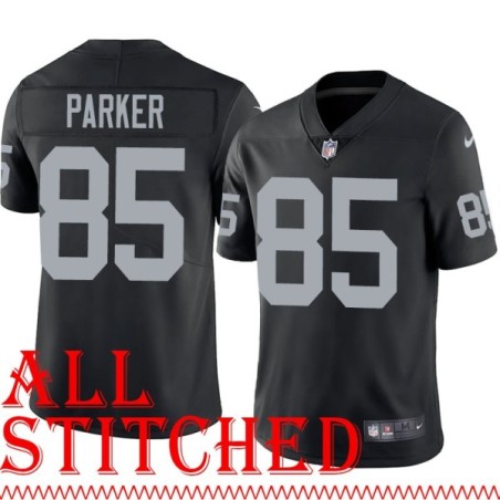 Black Home Andy Parker Jersey Oakland LV Raiders #85