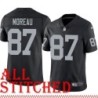 Black Home Foster Moreau Jersey Oakland LV Raiders #87