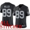 Black Home Nick Miller Jersey Oakland LV Raiders #89