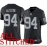 Black Home Jon Alston Jersey Oakland LV Raiders #94