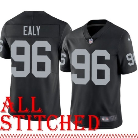 Black Home Kony Ealy Jersey Oakland LV Raiders #96