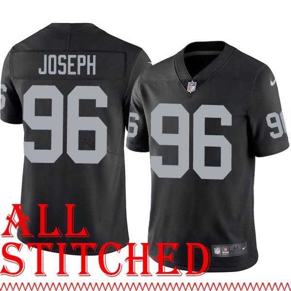 Black Home William Joseph Jersey Oakland LV Raiders #96