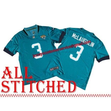 Teal Home Chase McLaughlin Jersey Jacksonville Jaguars #3