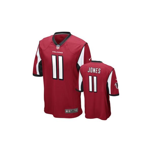 [Game]Atlanta 11 Julio Jones Football Jersey(Red)